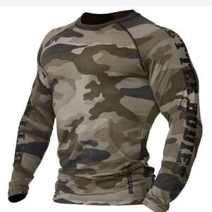 Better Bodies Flex Tight L-S  athletic fit  Camo